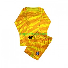 Billiga Fotbollströjor Inter Milan Målvakt Barn Hemma tröja 2023/24 Långärmad